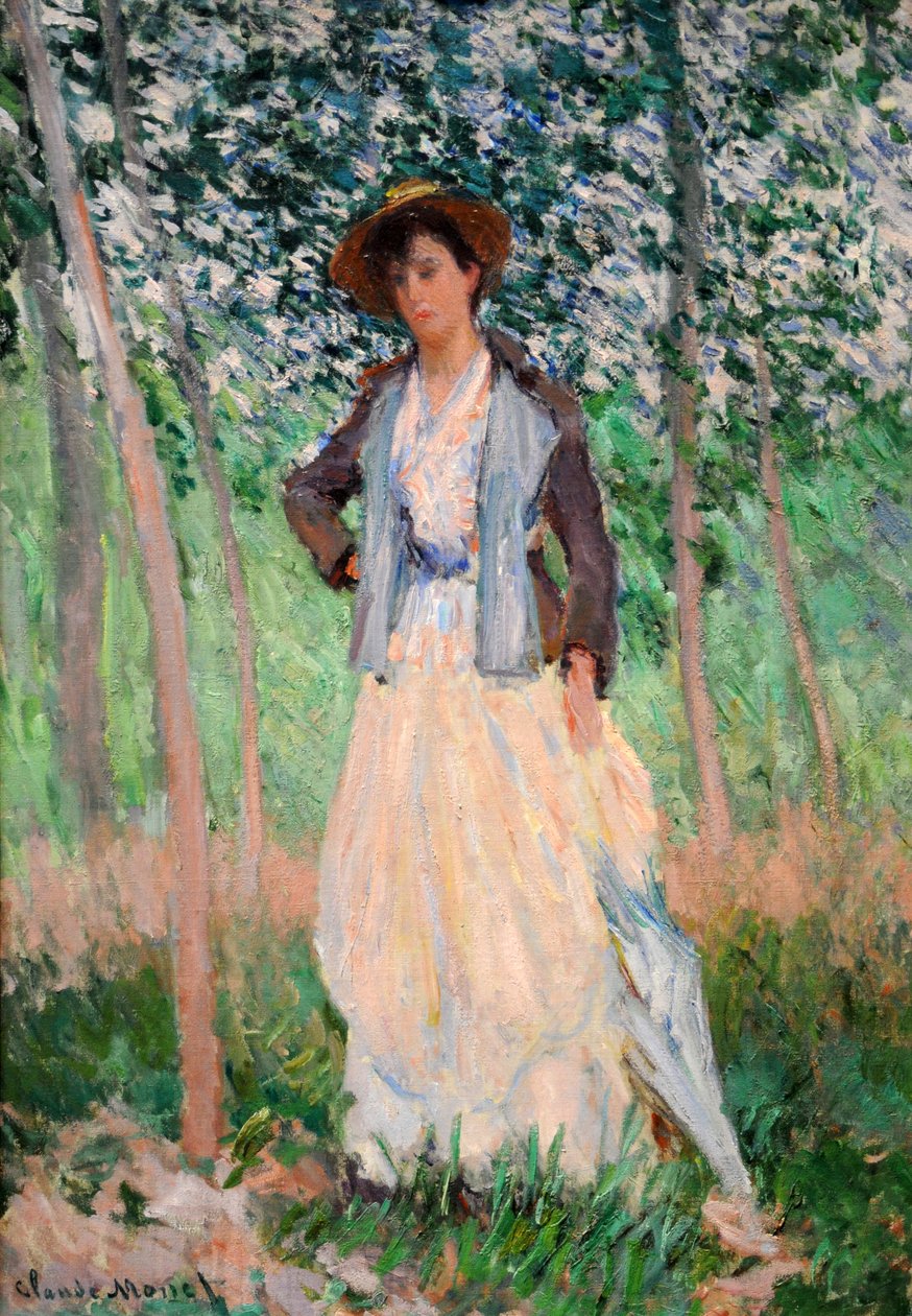 Kočárek (Suzanne Hoschedé) od Claude Monet