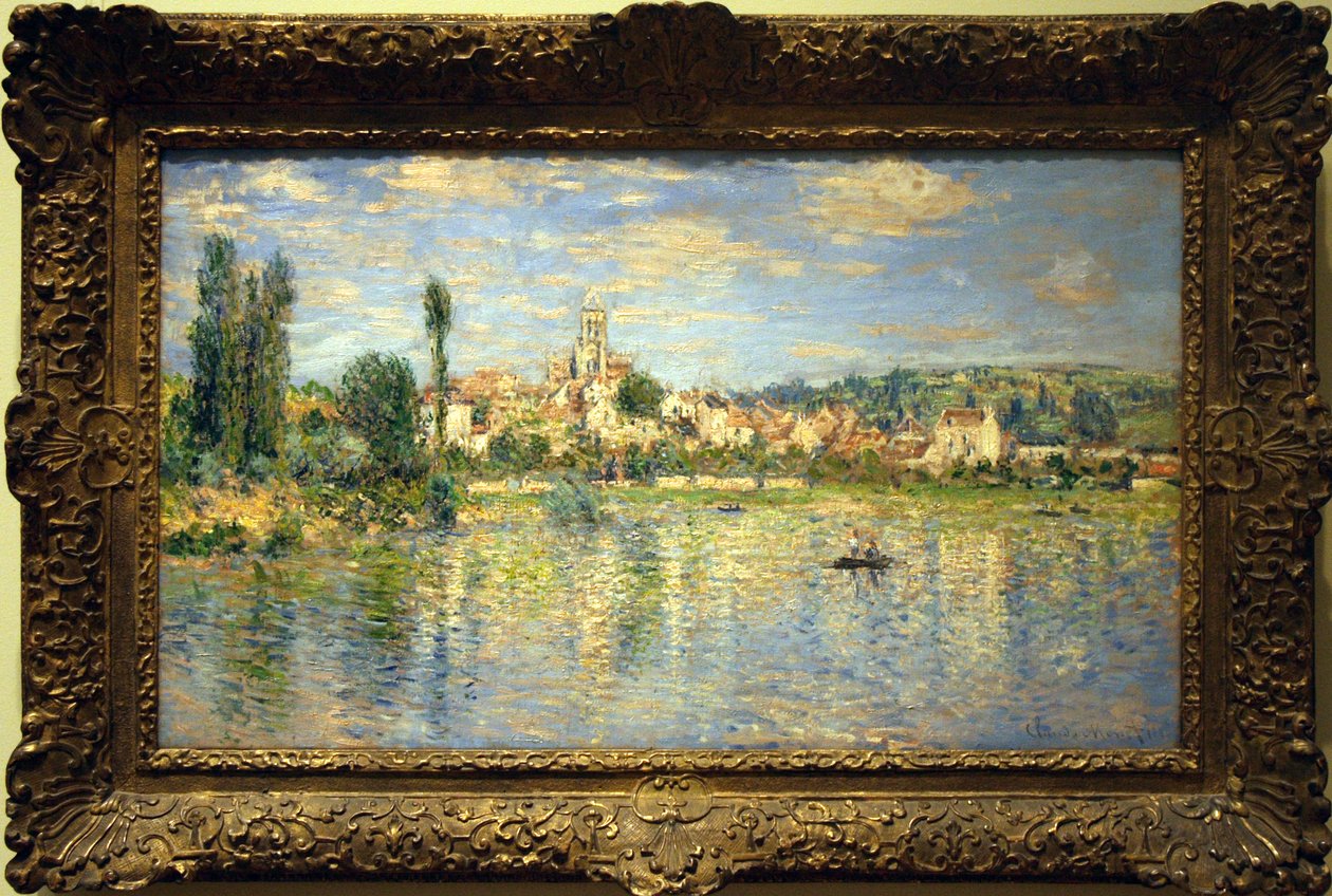 Vétheuil v létě od Claude Monet