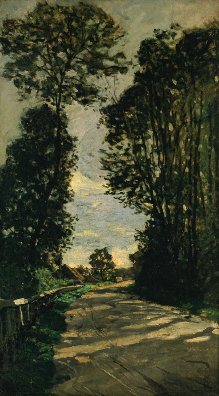 Procházka (Silnice farmy Saint-Siméon) od Claude Monet