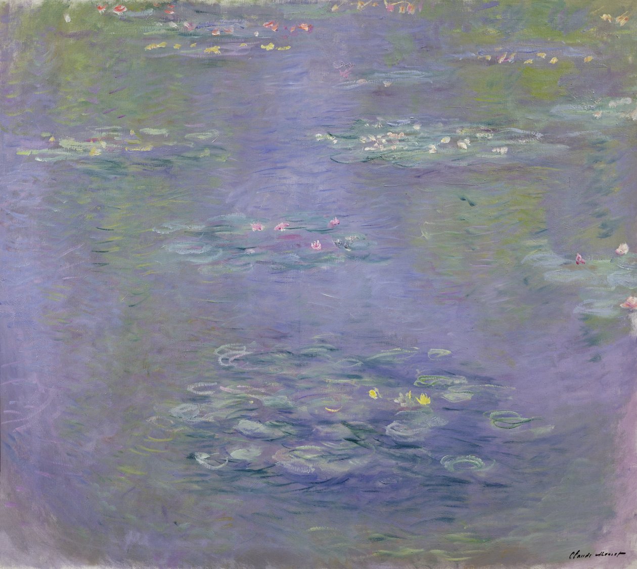 Lekníny, 1903 (viz detail 382332) od Claude Monet