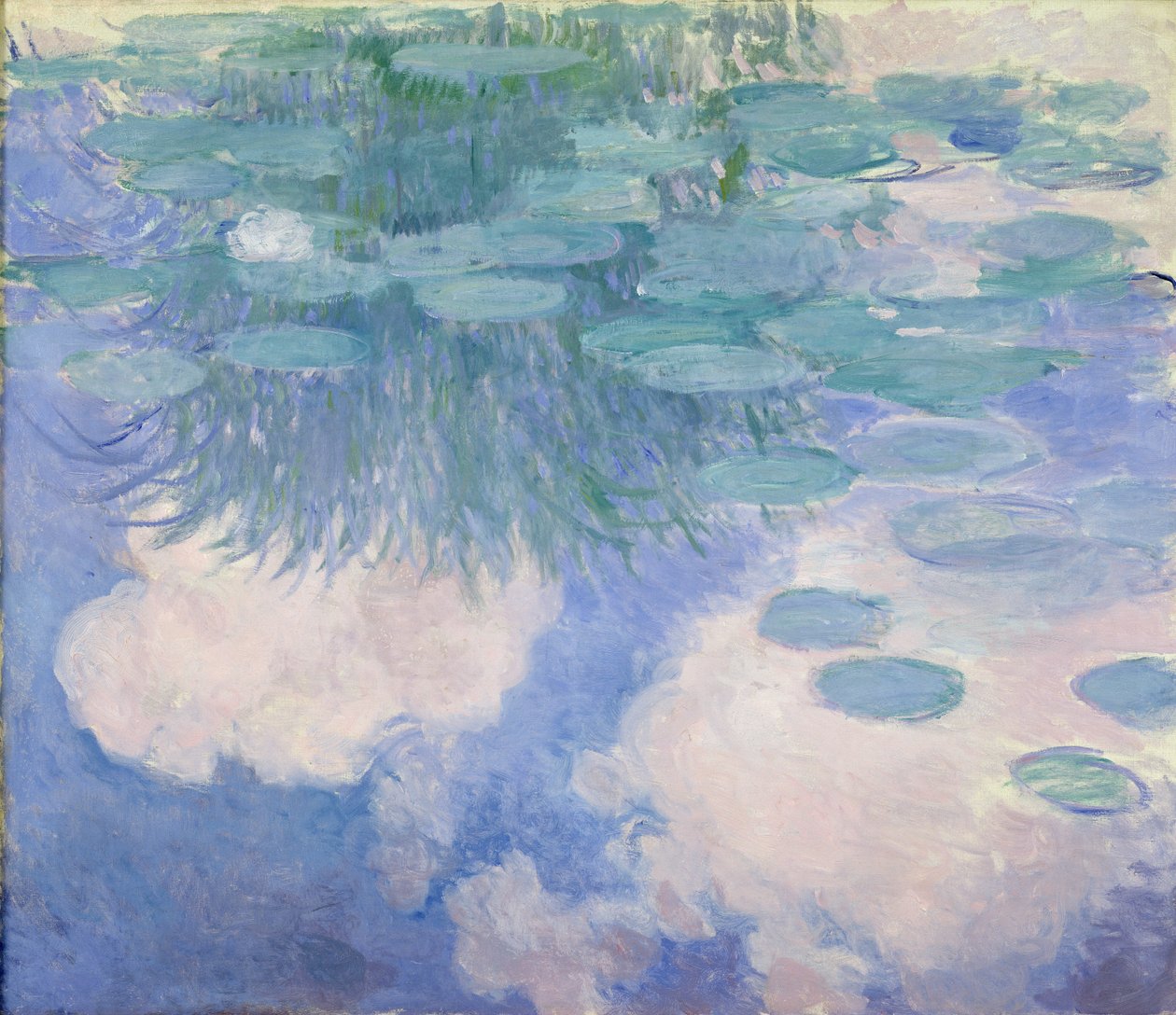 Lekníny, 1914-17 (viz detail 382337) od Claude Monet