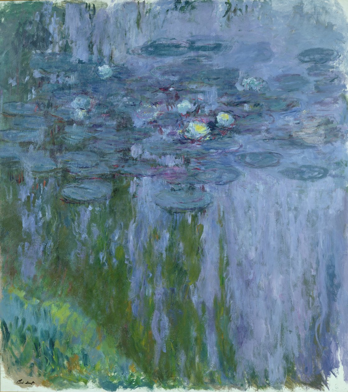 Lekníny, 1916-19 od Claude Monet