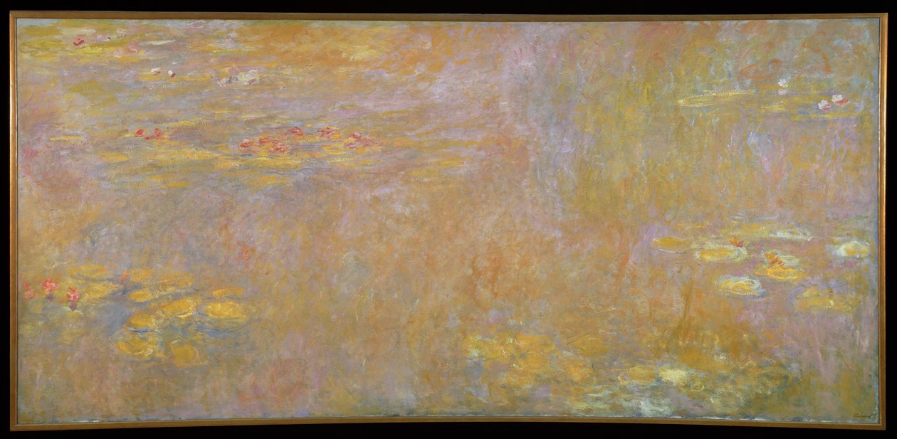 Lekníny, po roce 1916 od Claude Monet