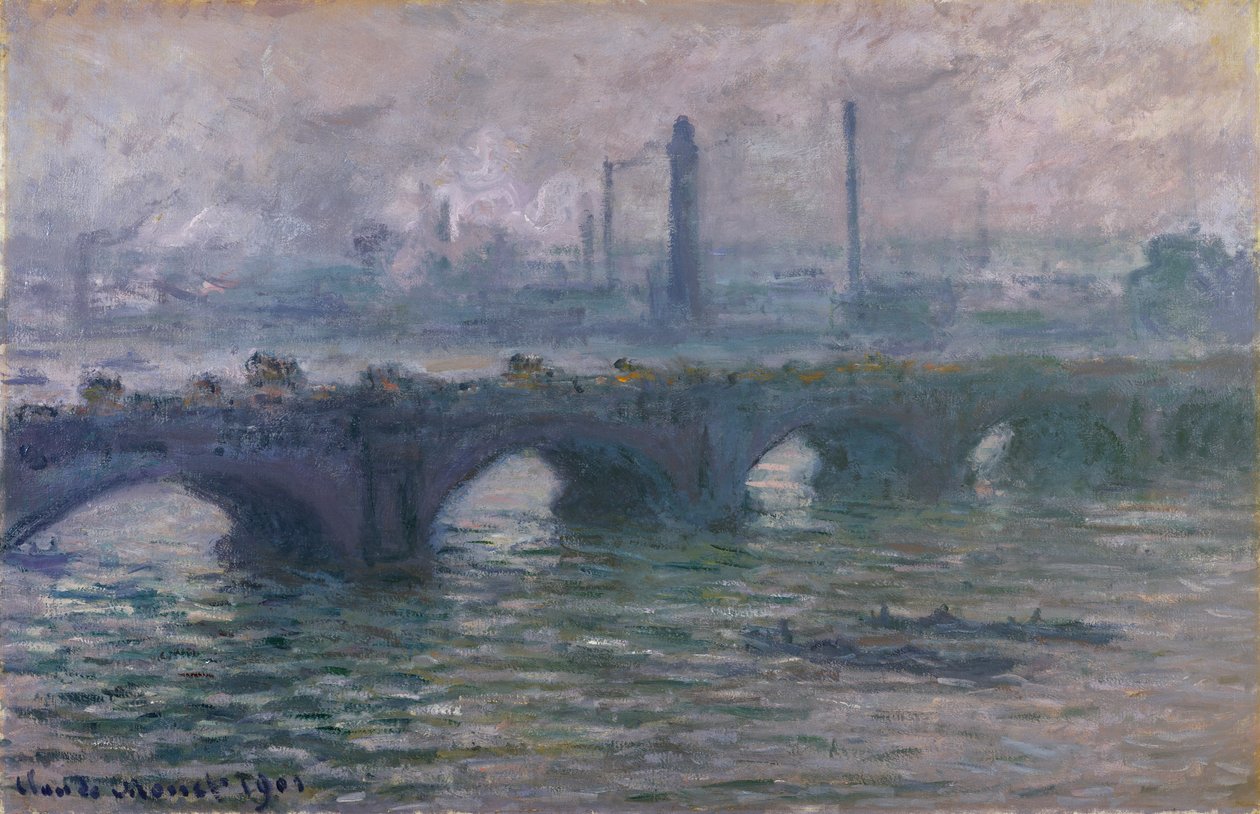 Waterloo Bridge, 1901 od Claude Monet