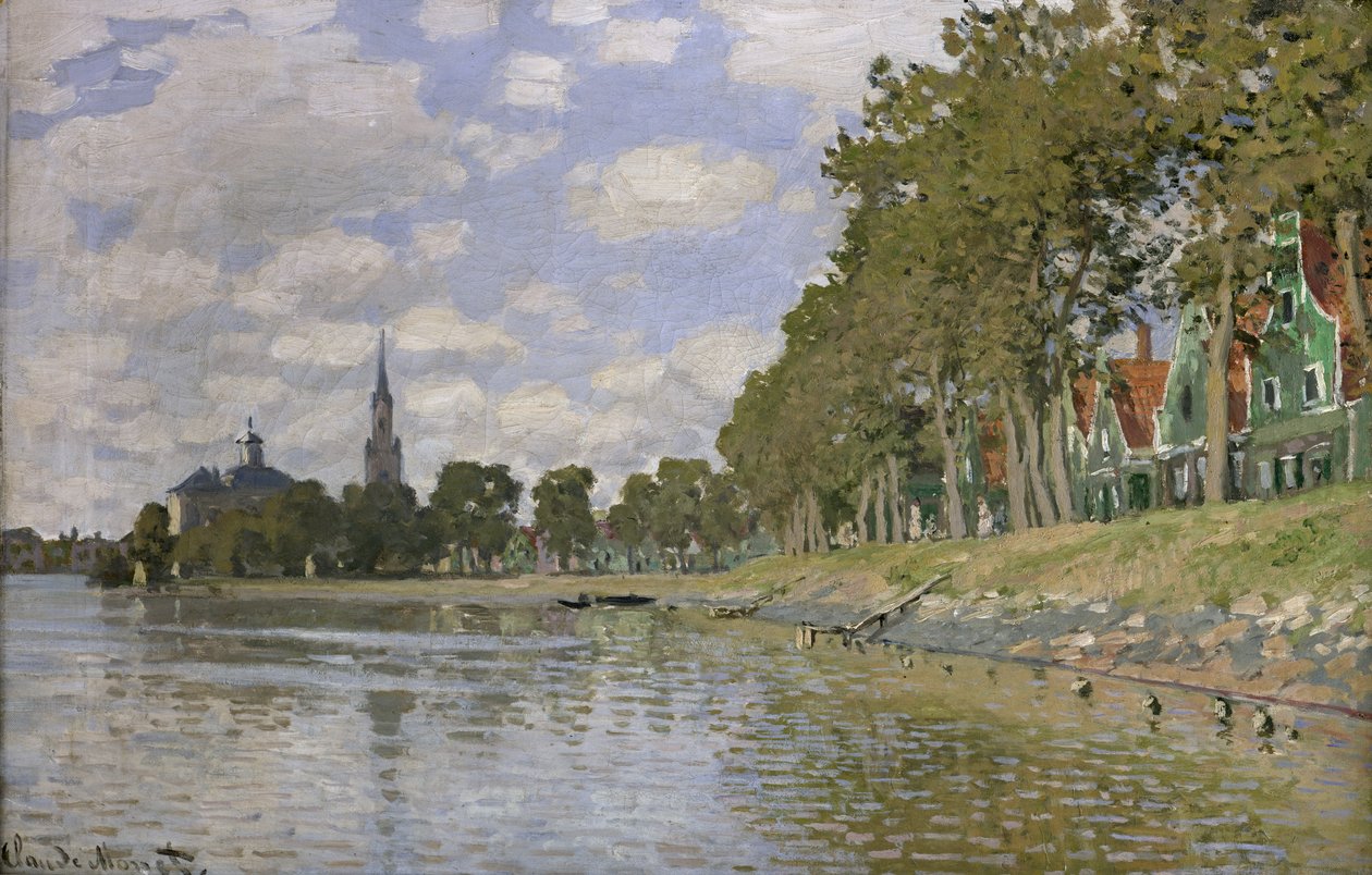 Zaandam (Holandsko) 1871 od Claude Monet