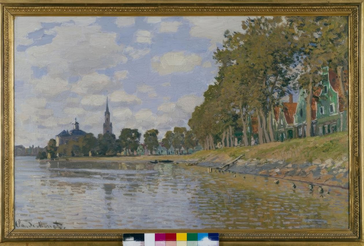 zaandam (Holandsko) od Claude Monet