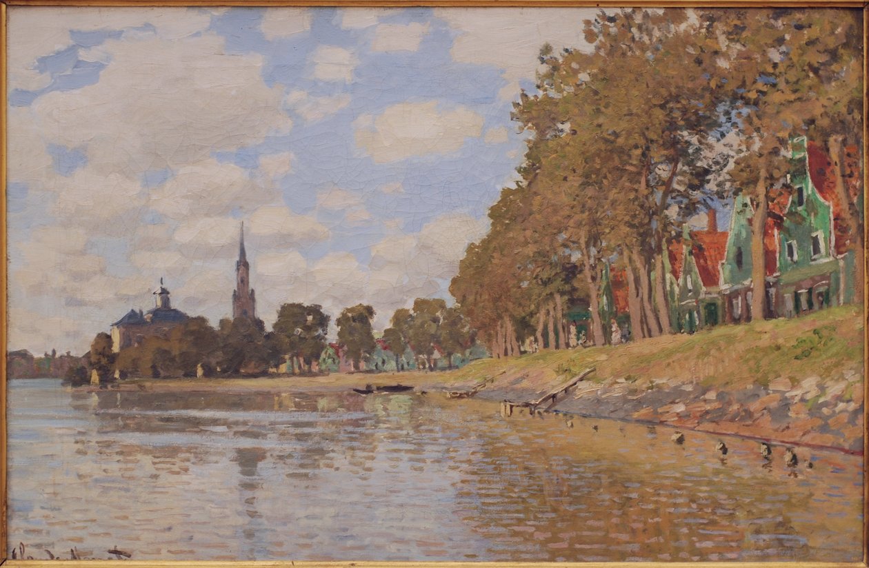 Zaandam (Nizozemsko) od Claude Monet