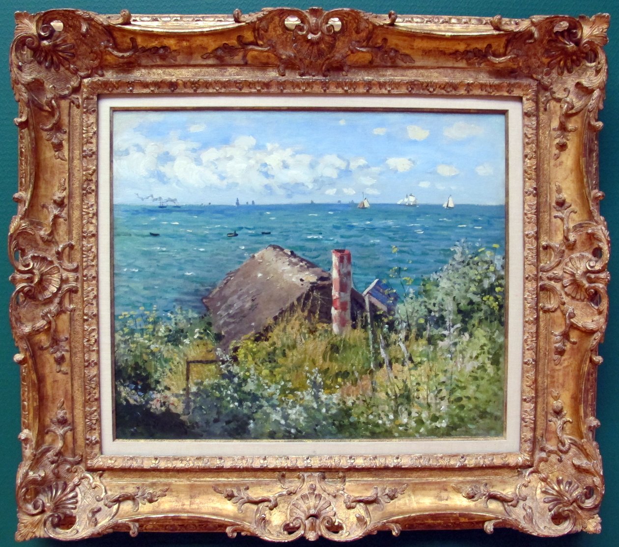 chýše svaté adresy od Claude Monet