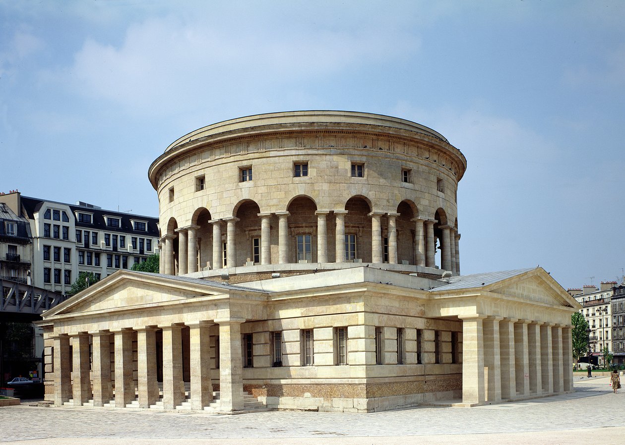 Barriere de La Villette, 1784-87 (viz také 75748) od Claude Nicolas Ledoux