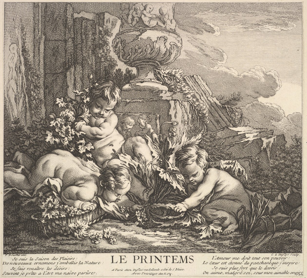 Jaro, 1735-86. od Claude Augustin Duflos