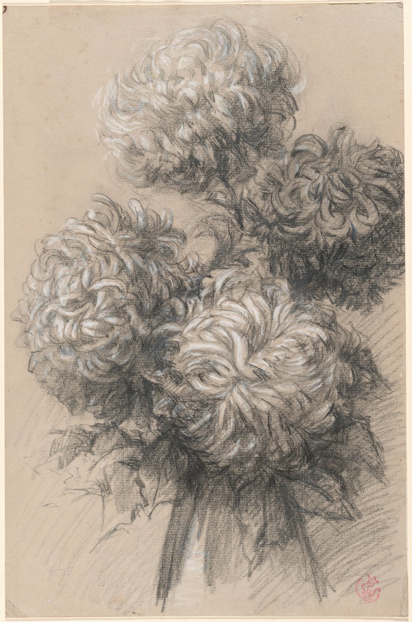 Chryzantémy od Claude Emile Schuffenecker