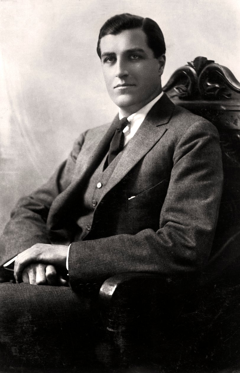Godfrey Tearle 1884-1953, americký herec, 1916. od Claude Harris