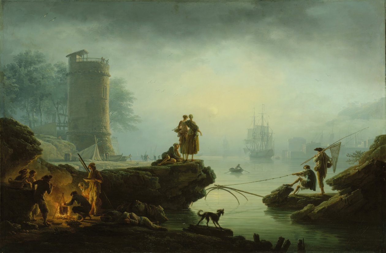 Ráno, 1760. od Claude Joseph Vernet