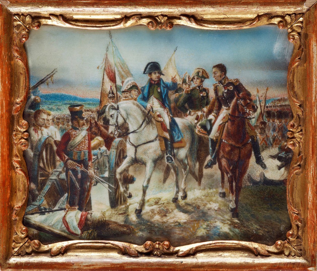 Napoleon v bitvě u Friedlandu od Claude Joseph Vernet