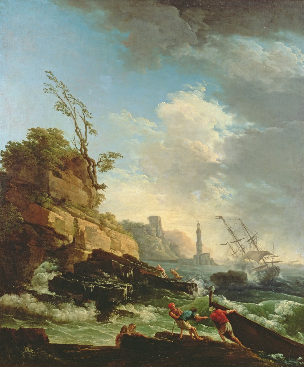 Neznámý obrázek od Claude Joseph Vernet