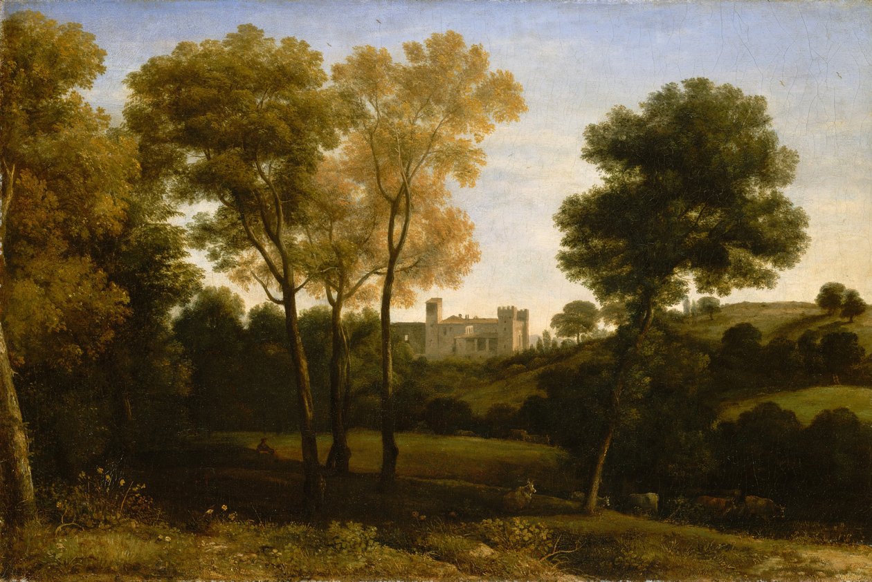 Pohled na La Crescenza od Claude Lorrain