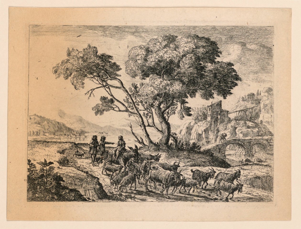 Odjezd do Polí od Claude Lorrain