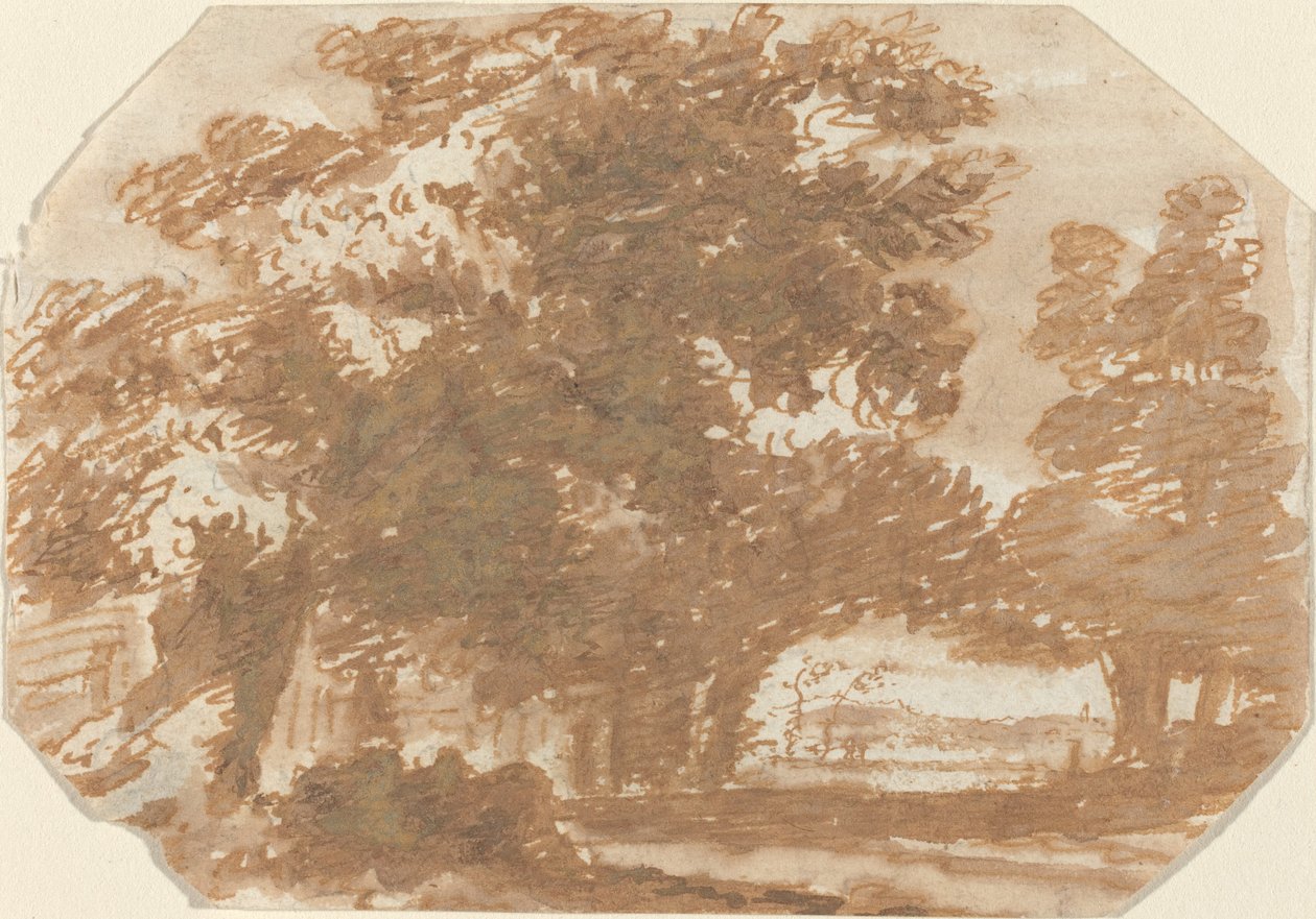 Háj stromů od Claude Lorrain