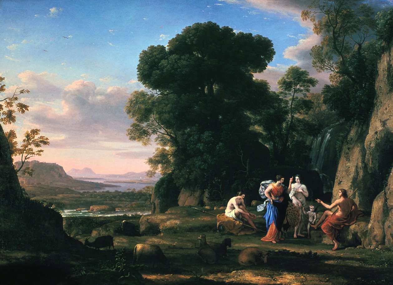 Soud v Paříži 1645-1646 od Claude Lorrain