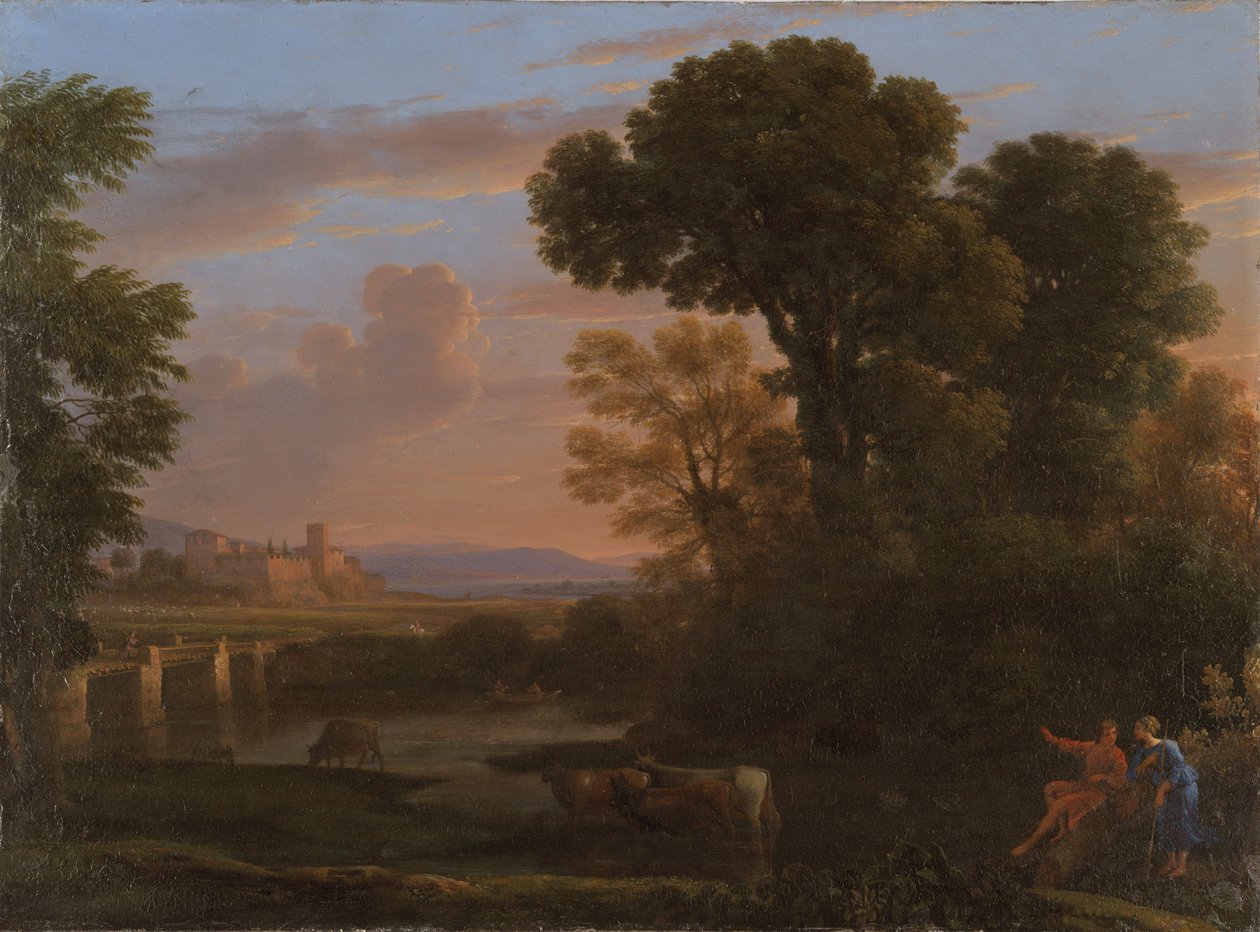Pastorační krajina, 1648 od Claude Lorrain