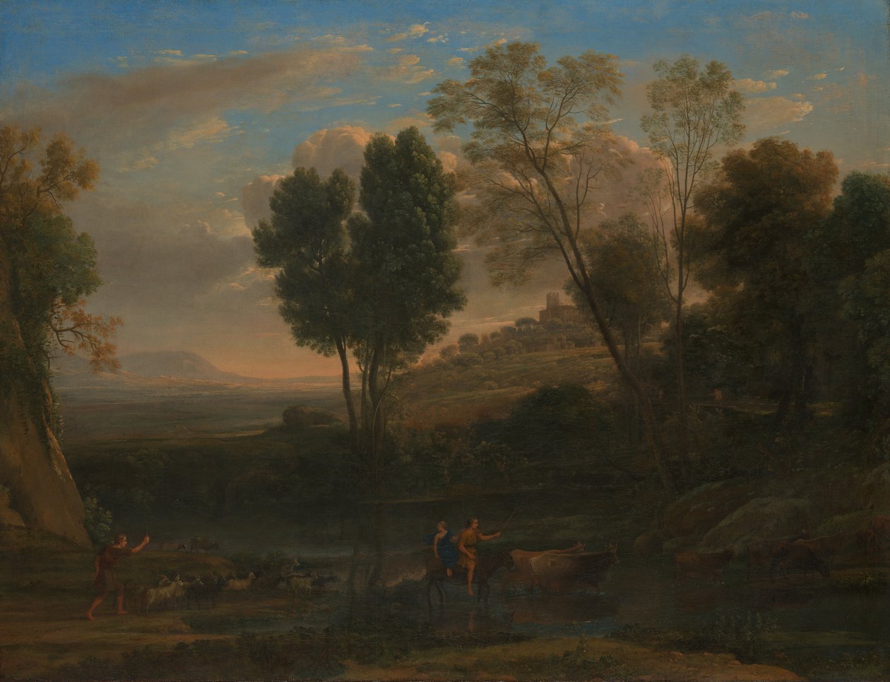Východ slunce, možná 1646-47. od Claude Lorrain