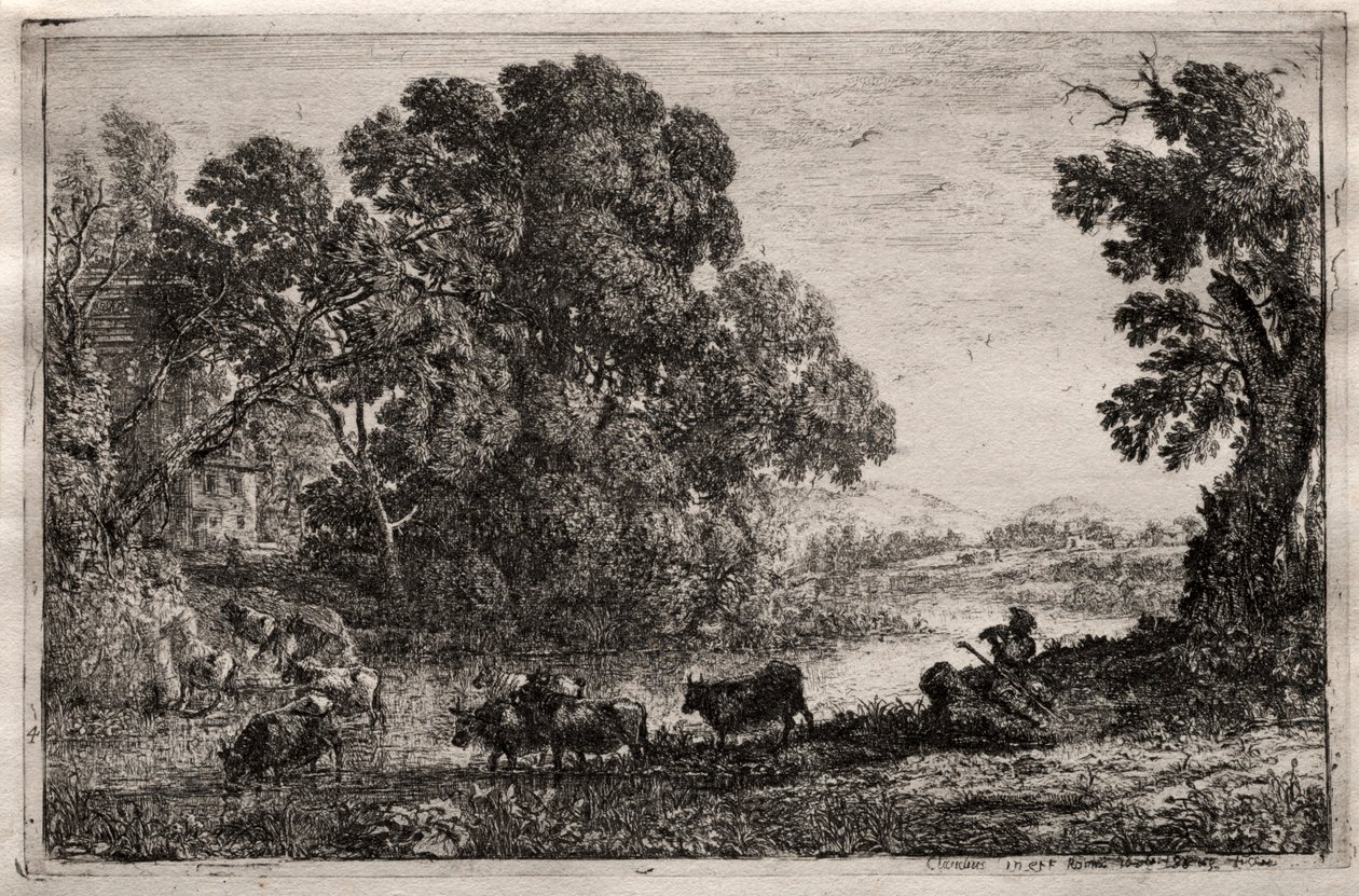 Pastýř, 1606. od Claude Lorrain