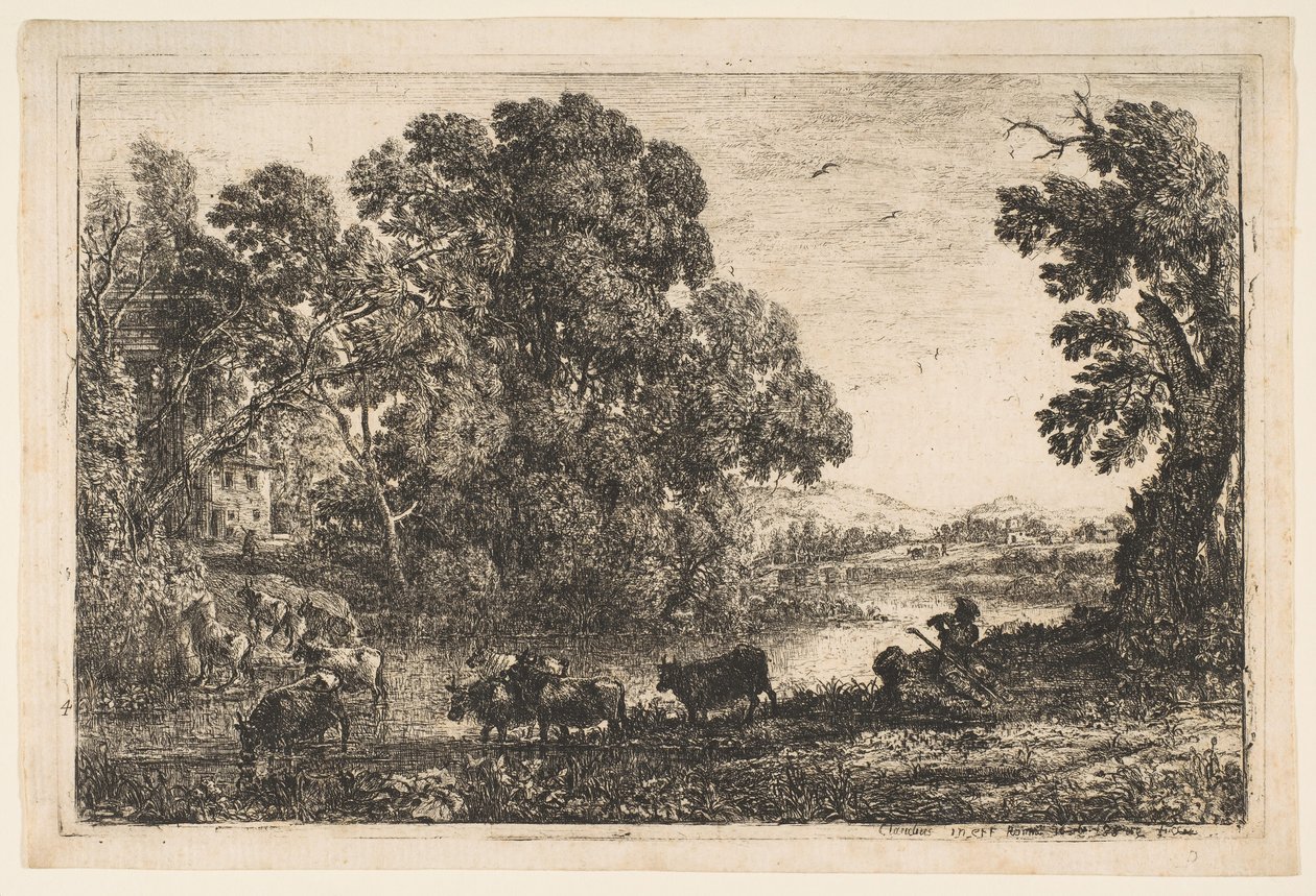 Pastýř, 1636. od Claude Lorrain