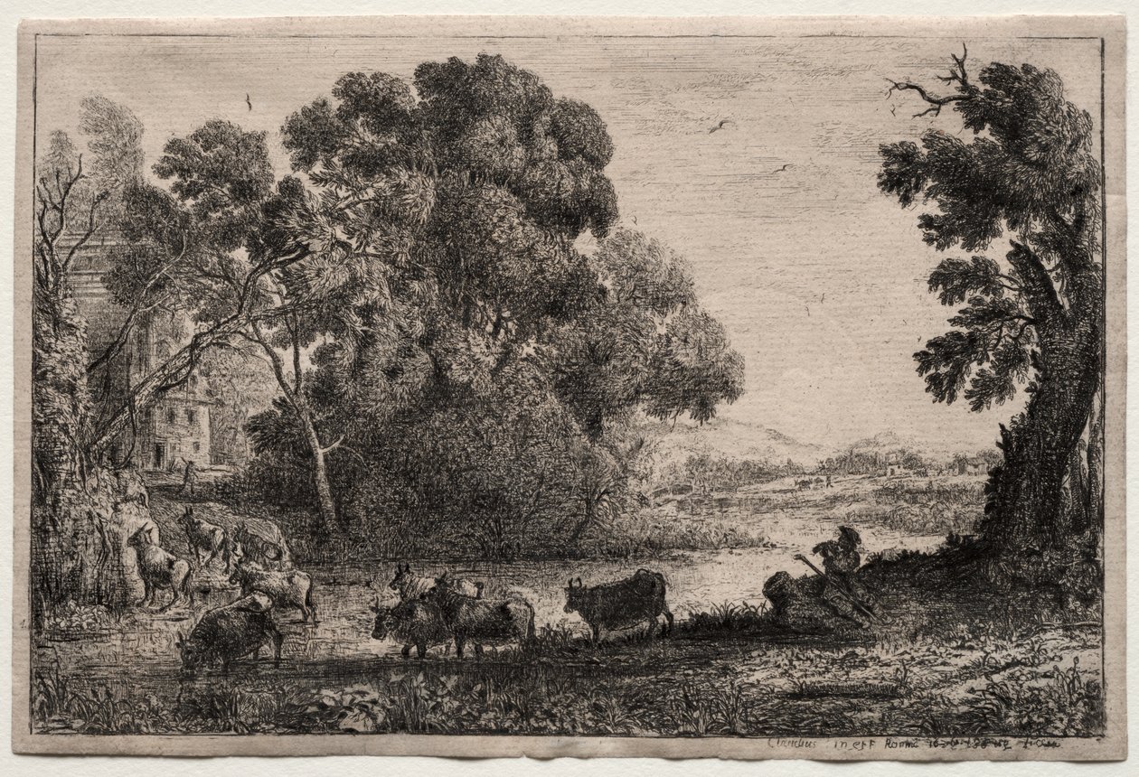 The Cowherder od Claude Lorrain