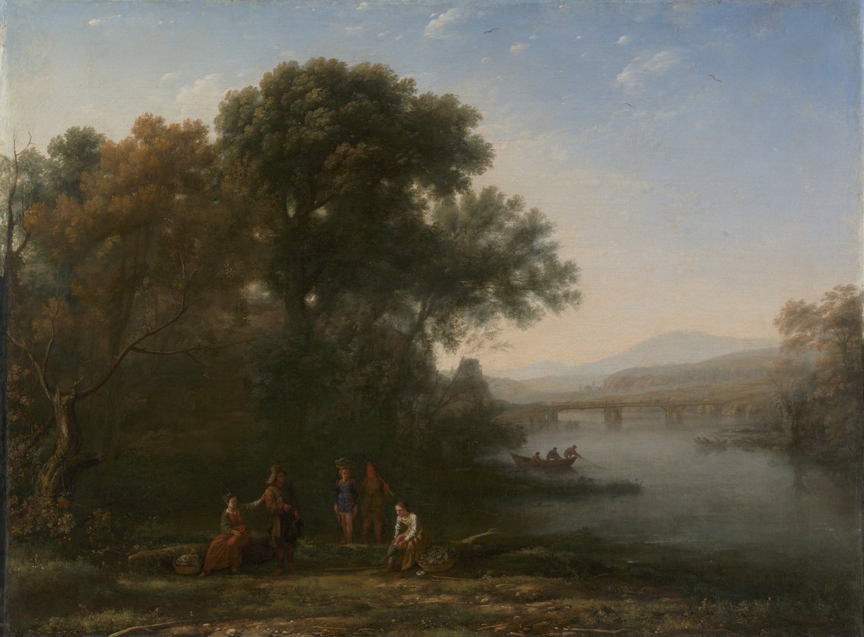 Ford, možná 1636. od Claude Lorrain