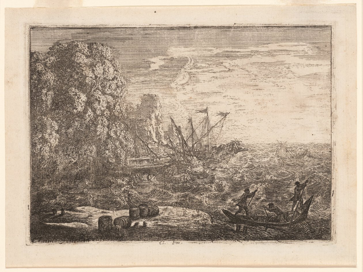 Bouře od Claude Lorrain