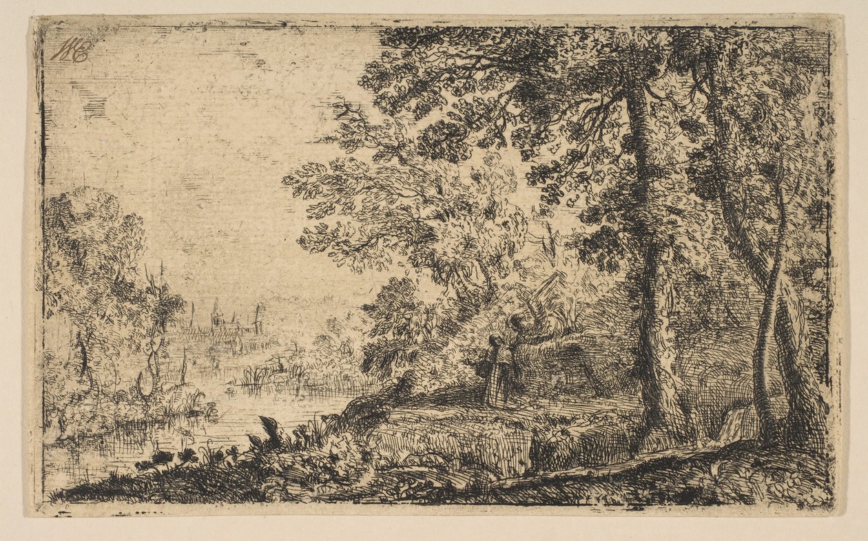 The Vision, ca. 1630. od Claude Lorrain