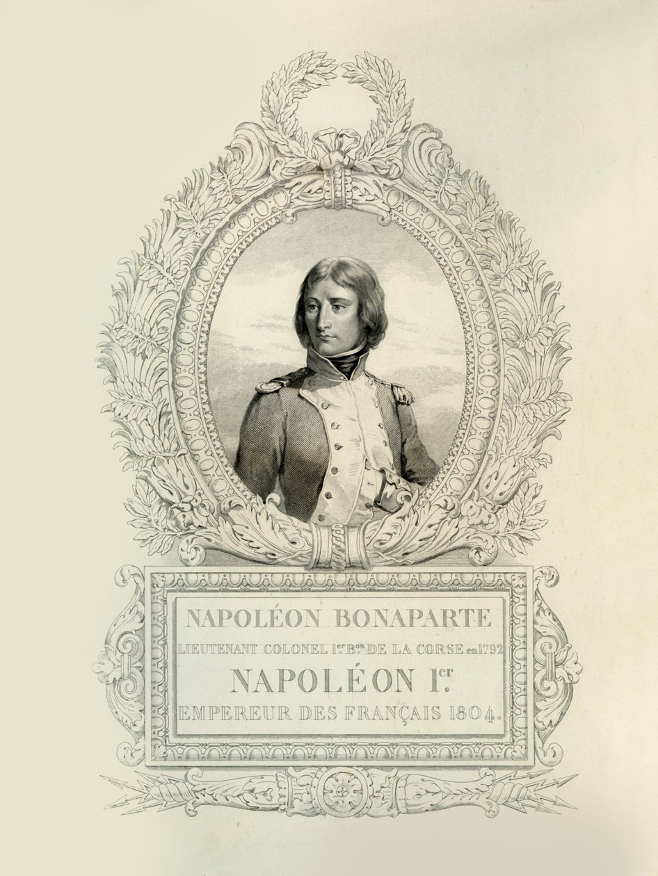 Napoleon Bonaparte, 1804, 1839. od Claude Marie François Dien