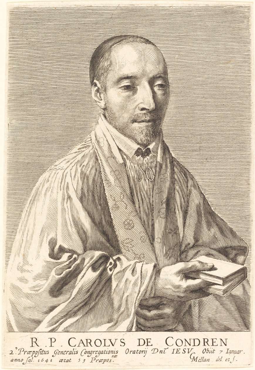 Charles de Condren od Claude Mellan
