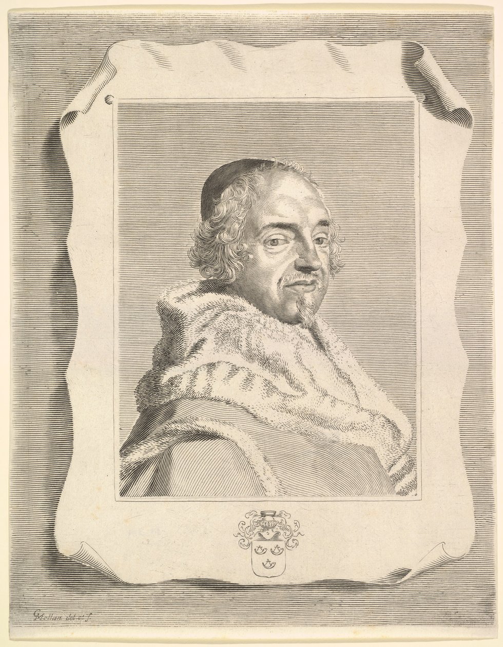 Francois-Théodore de Nesmond, ca. 1661. od Claude Mellan