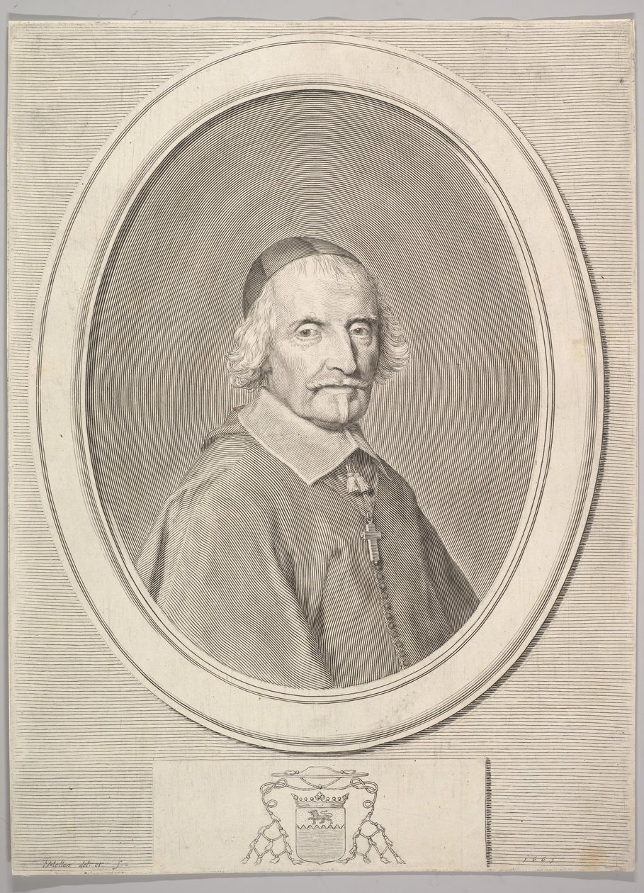 Francois de Villemontee, 1661. od Claude Mellan