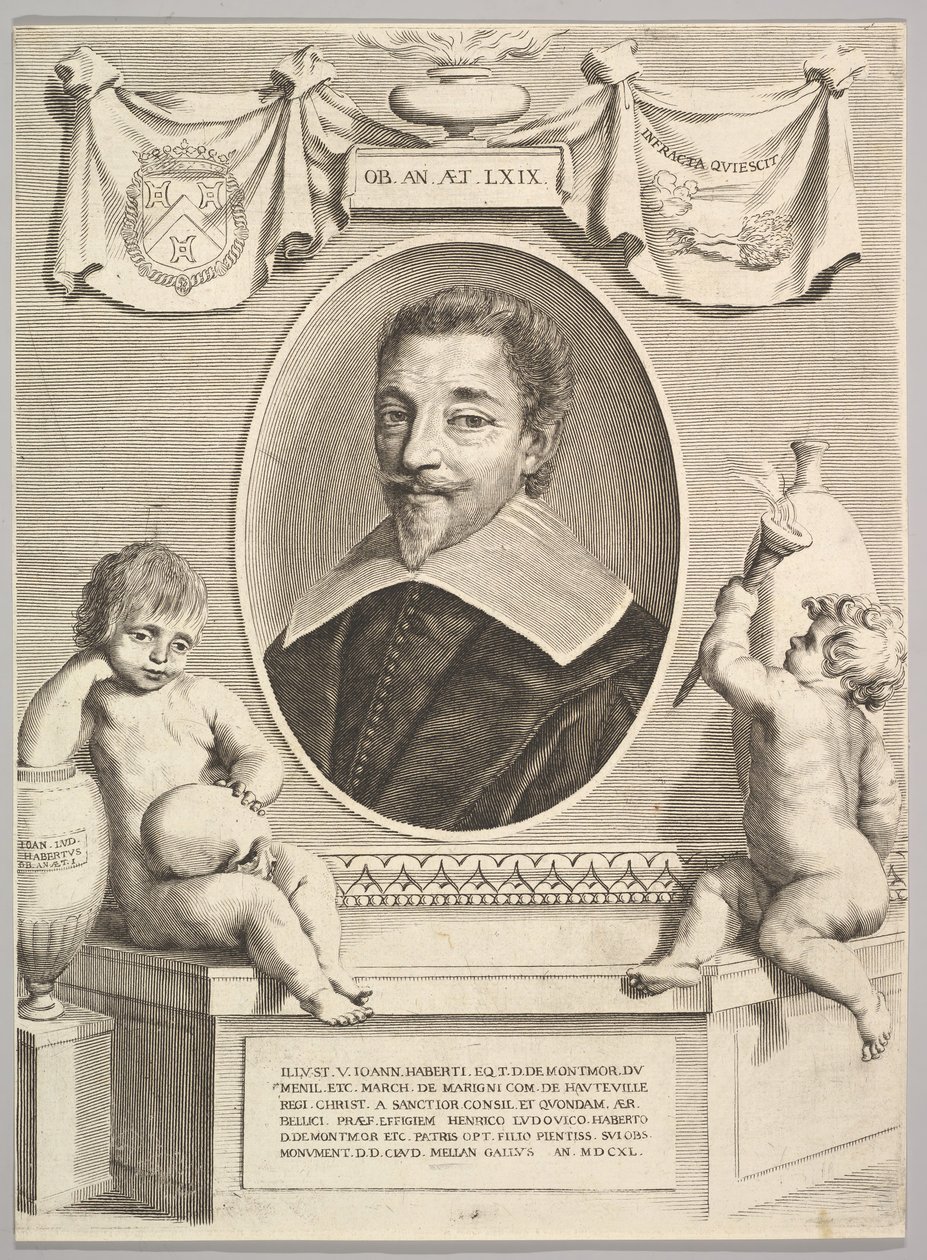 Jean Habert de Montmor, 1640. od Claude Mellan