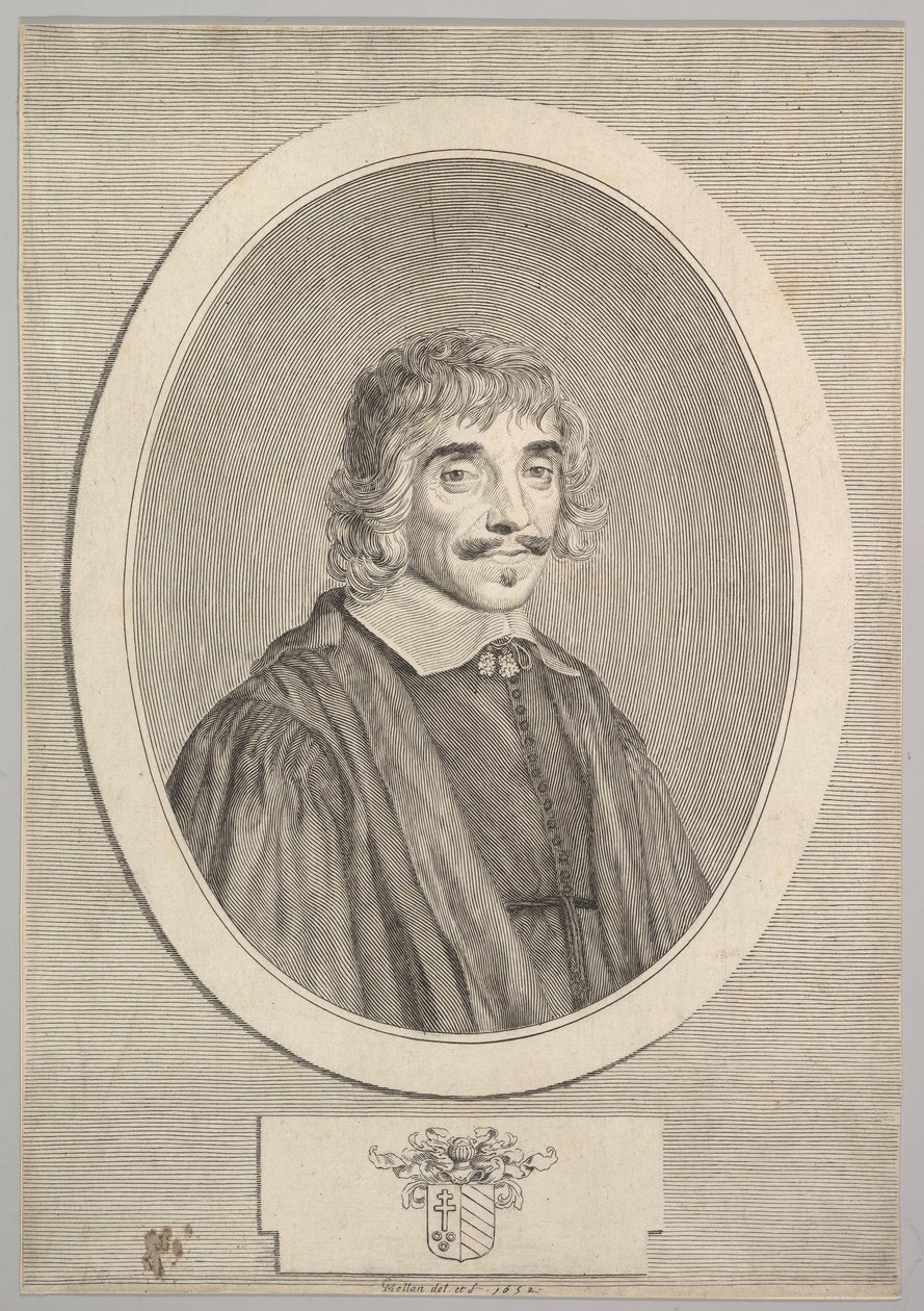 Jean Perrault, 1652. od Claude Mellan