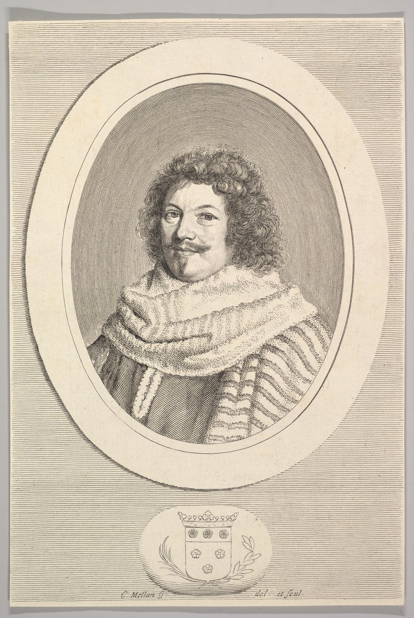 René de Longueil, markýz z Maisons. od Claude Mellan
