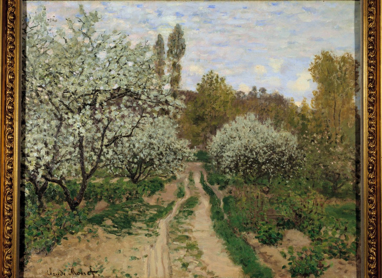 Jabloně v květu od Claude Monet