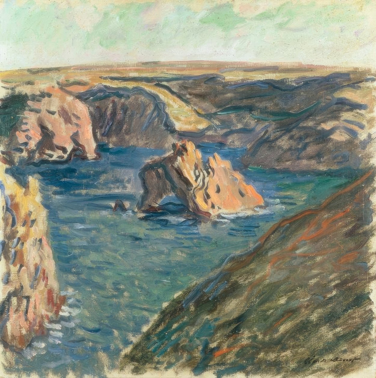 Krásný ostrov od Claude Monet