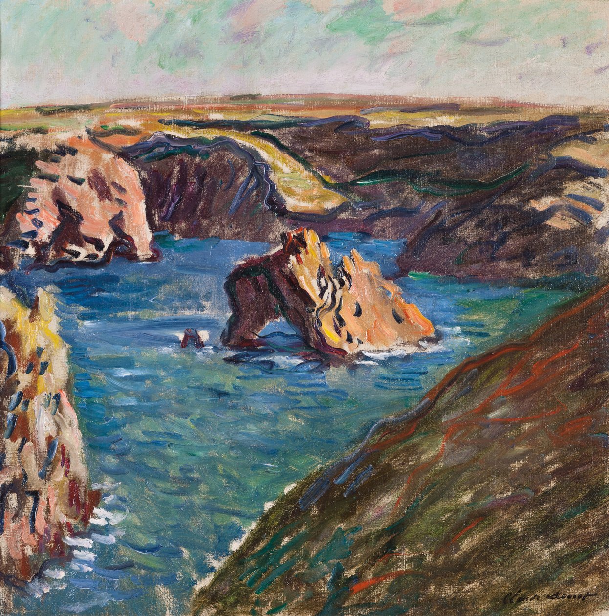 Belle-Ile, 1886 od Claude Monet