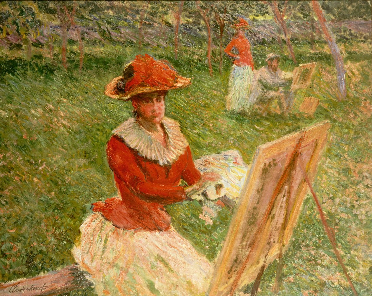 Obraz Blanche Hoschede, 1892 od Claude Monet