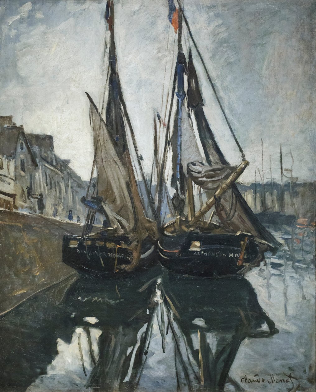 Lodě od Claude Monet