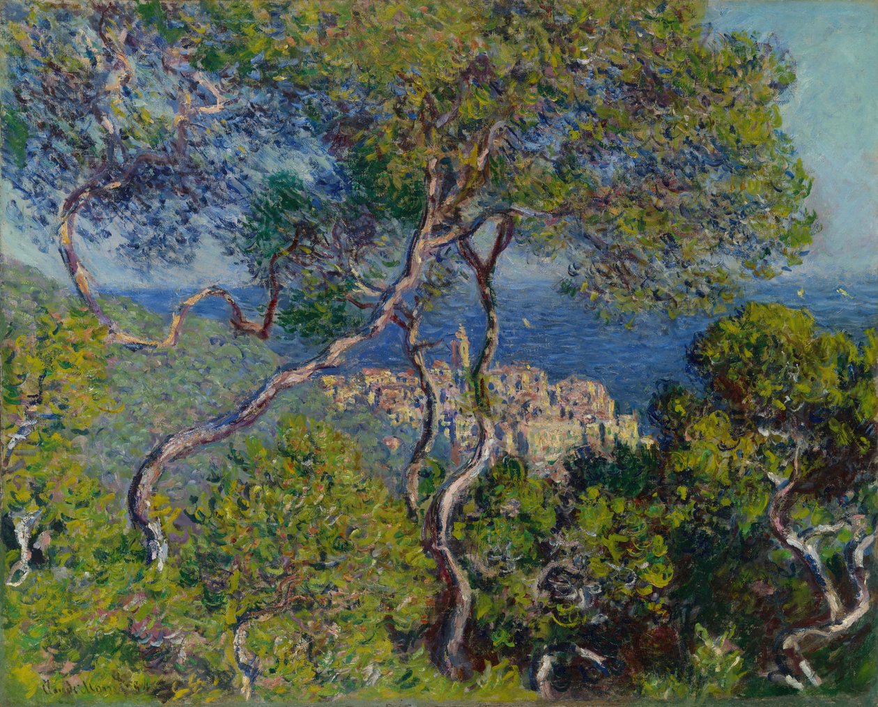 Bordighera, 1884. od Claude Monet