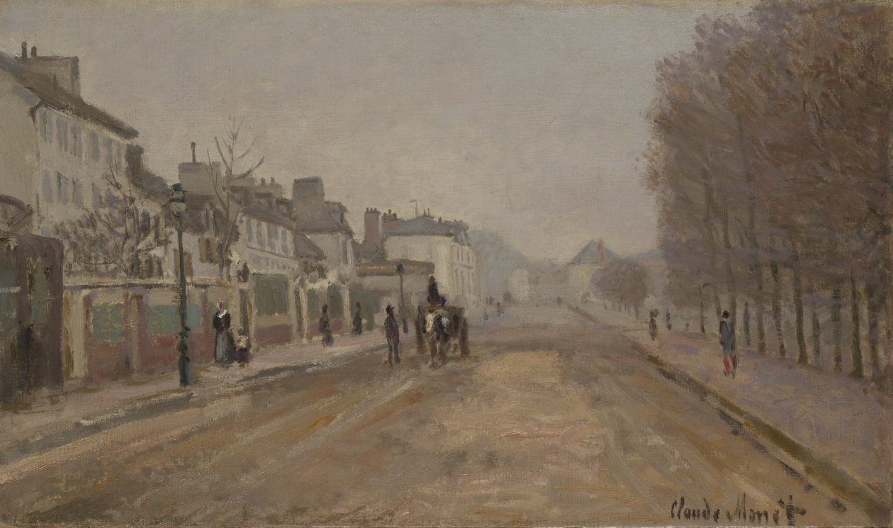 Boulevard Héloise, Argenteuil, 1872 od Claude Monet