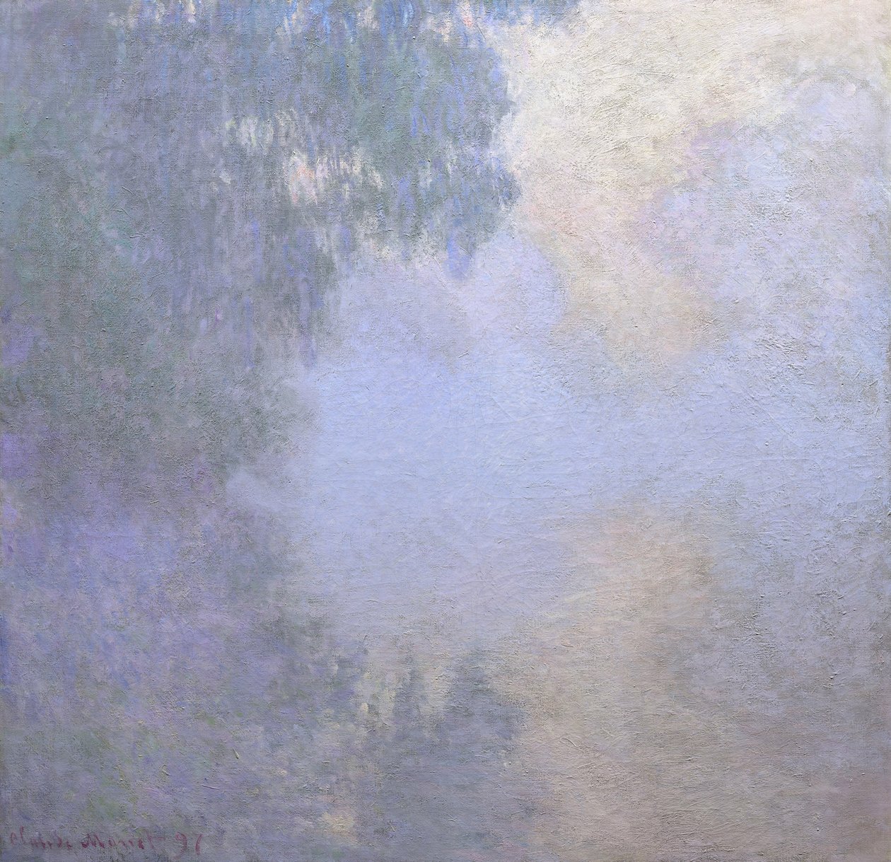 Pobočka Seiny poblíž Giverny od Claude Monet