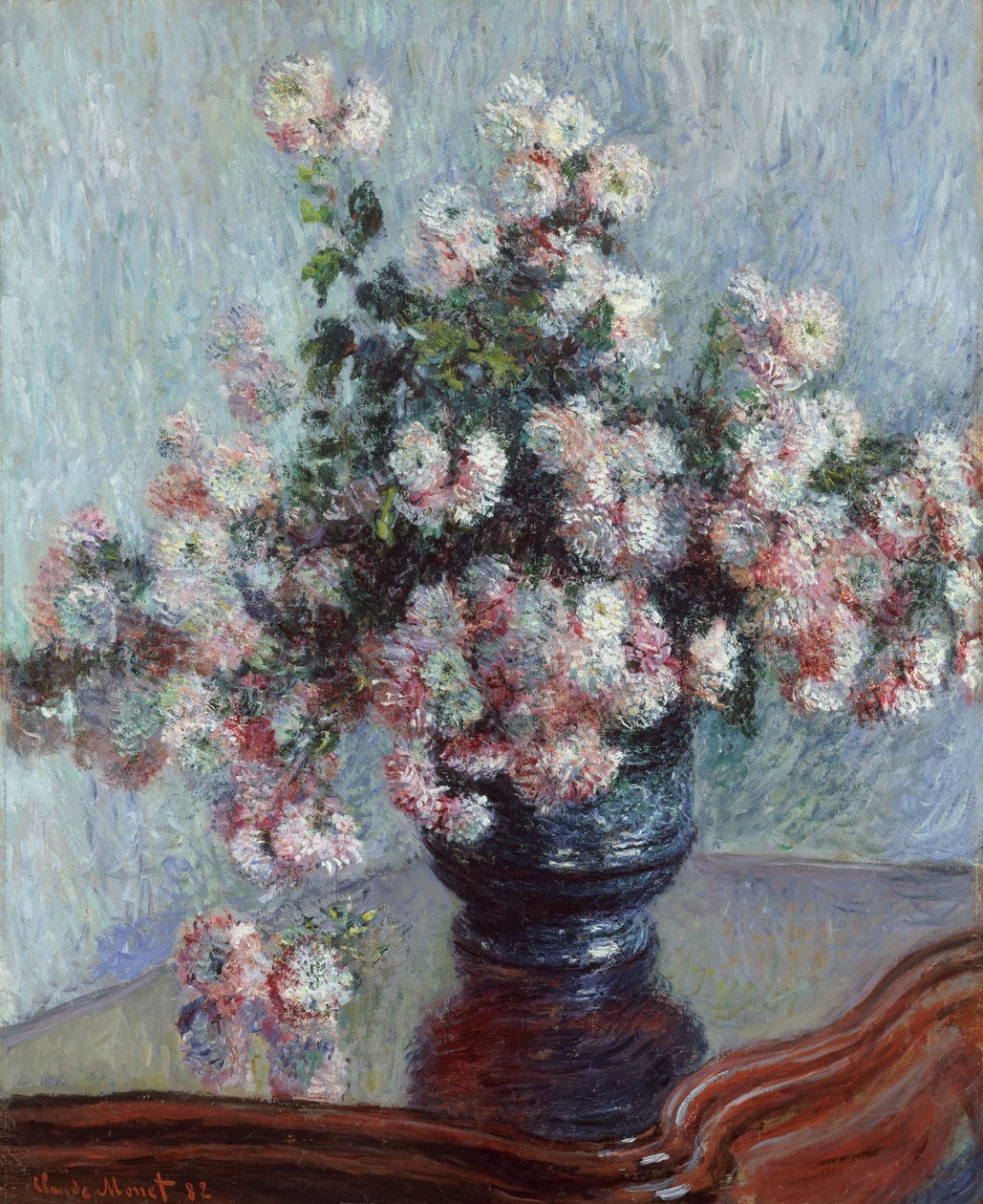 Chryzantémy, 1882 od Claude Monet