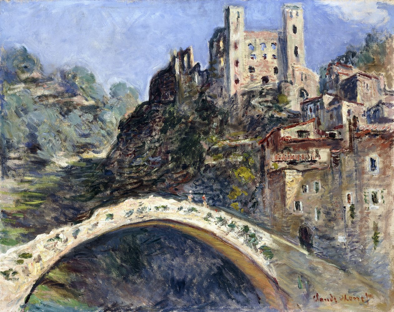 Dolceacqua, 1884 od Claude Monet