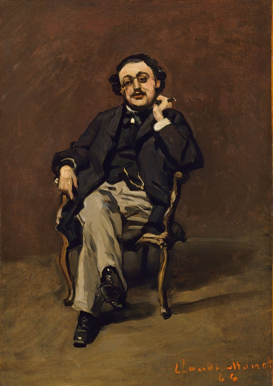 Dr. Leclenché, 1864 od Claude Monet
