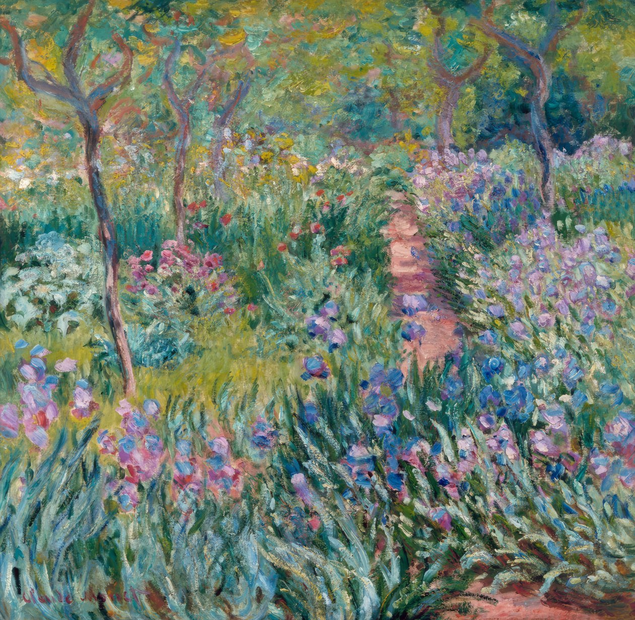 Giverny, Le Printemps (Der Frühling, Giverny) od Claude Monet
